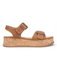 Blowfish - Faux Leather Platform Sandals - Lyst