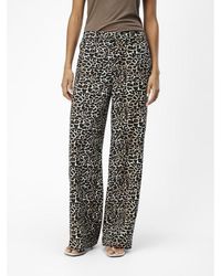 Object - Objalba Lisa Wide Pant Print Noos - Lyst
