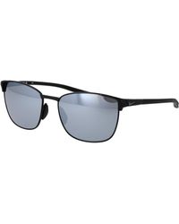 Nike - Black Metal Sunglasses - Lyst