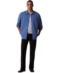 Calvin Klein - Chambray Overhemd - Lyst