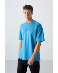 TOMMY LIFE - Oversized Cotton-Blend Logo T-Shirt - Lyst
