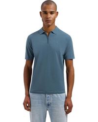 Dstrezzed - Ds Dorian Zip Polo - Lyst