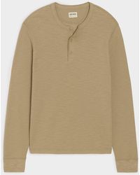 Todd Synder X Champion - Lightweight Mini Waffle Henley - Lyst