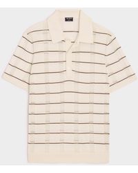 Todd Synder X Champion - Silk-cotton Sweater Polo - Lyst