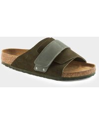 Birkenstock - Kyoto Suede Leather Thyme - Lyst