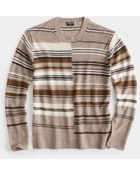 Todd Synder X Champion - Linen Split-stripe Sweater - Lyst