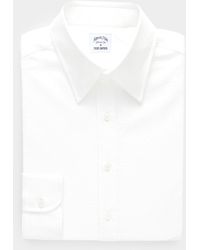 Todd Synder X Champion - Hamilton + Seersucker Long Point Collar Shirt In White - Lyst