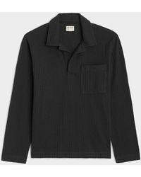 Todd Synder X Champion - Long-sleeve Knit Seersucker Polo - Lyst