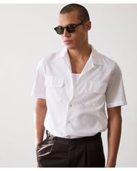Todd Synder X Champion - Two Pocket Short Sleeve Shirt In White - Lyst