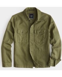 Todd Synder X Champion - Cotton Linen Officer Shirt Jacket - Lyst