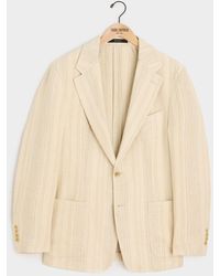 Todd Synder X Champion - Italian Linen Silk Double Stripe Sport Coat - Lyst