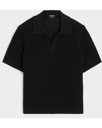 Todd Synder X Champion - Relaxed Open-knit Montauk Sweater Polo - Lyst