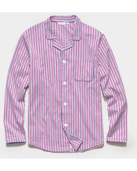 Derek Rose Wellington 50 Cotton Pyjama Set - Purple