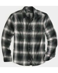 Todd Synder X Champion - Green Ombre Plaid Two-pocket Flannel Shirt - Lyst