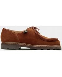 Paraboot - Suede Michael Derby Shoe - Lyst