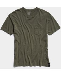 Todd Synder X Champion - Made In L.a Pocket T-shirt In Olive - Lyst