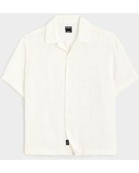 Todd Synder X Champion - Cropped Embroidered Ajour Shirt - Lyst