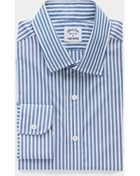 Hamilton - + Todd Snyder Blue Stripe Dress Shirt - Lyst