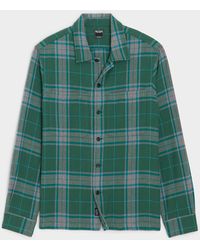 Todd Synder X Champion - Italian Double-brushed Flannel Shirt - Lyst
