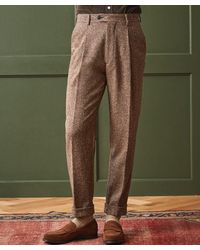 Todd Synder X Champion - Brown Donegal Madison Suit Pant - Lyst