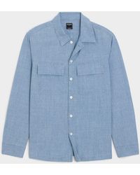 Todd Synder X Champion - Relaxed Chambray Cpo Overshirt - Lyst