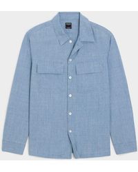 Todd Synder X Champion - Relaxed Chambray Cpo Overshirt - Lyst