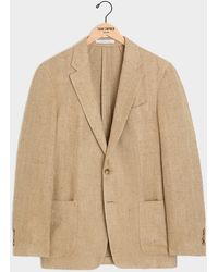 Todd Synder X Champion - Italian Silk-linen Herringbone Sport Coat - Lyst