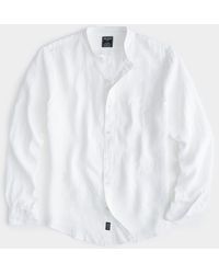 Todd Synder X Champion - Irish Linen Band Collar Long Sleeve Shirt - Lyst