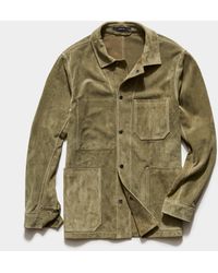 Todd Synder X Champion Italian Suede Chore Coat - Green