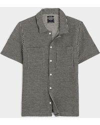 Todd Synder X Champion - Jacquard Stripe Knit Polo Shirt - Lyst