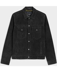 Todd Synder X Champion - Italian Suede Snap Dylan Jacket - Lyst