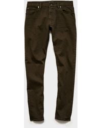 Todd Synder X Champion - Slim Fit 5-pocket Chino In Surplus Olive - Lyst