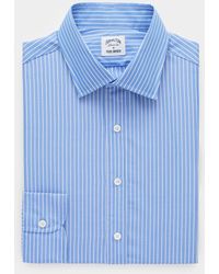 Todd Synder X Champion - Hamilton + Blue Stripe Dress Shirt - Lyst