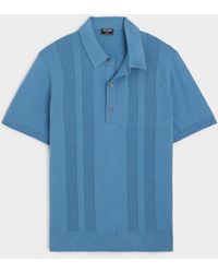 Todd Synder X Champion - Silk Cotton Ribbed Polo - Lyst