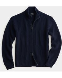 Todd Synder X Champion - Full-zip Mock Neck Cashmere Sweater - Lyst