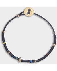 Scosha - Diamond Beach Bracelet In Black - Lyst