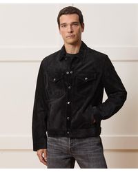 TODD SNYDER 黒 レザー ジャケット The Dylan Jacket