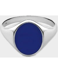 Miansai - Heritage Ring With Enamel, Sterling Silver - Lyst