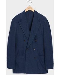 Todd Snyder French Blue Chore Coat for Men | Lyst
