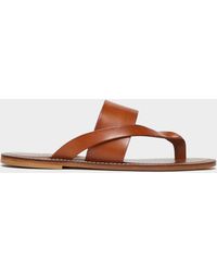Todd Synder X Champion - Tuscan Leather Thong Cross Sandal - Lyst