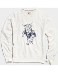 Todd Synder X Champion Cat Marching Crewneck Sweatshirt - White