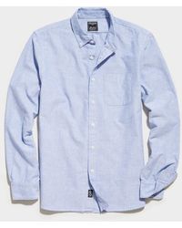 Todd Synder X Champion - Japanese Selvedge Oxford Shirt In Blue - Lyst