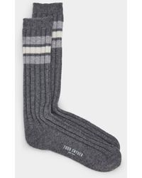 Todd Synder X Champion - Cashmere Striped Sock - Lyst