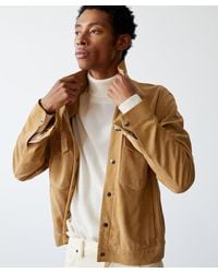 Todd Synder X Champion - Italian Suede Snap Dylan Jacket - Lyst