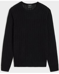 Todd Synder X Champion - Italian Linen Crewneck Ribbed Sweater - Lyst