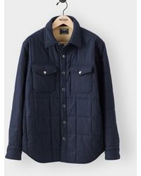 Todd Synder X Champion - Italian Wool Quilted Shirt Jacket - Lyst
