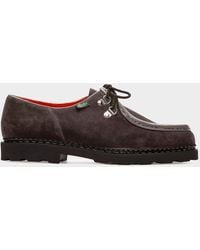 Paraboot - Suede Michael Derby Shoe - Lyst