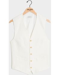 Todd Synder X Champion - Italian Linen Suit Vest - Lyst