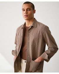 Todd Synder X Champion - Dobby Chore Shirt In Brown - Lyst
