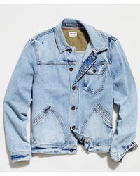 RRL Selvedge Denim Engineer Jacket in 